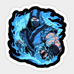 sub zero Sticker